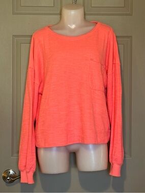 AERIE Sunday Soft Oversized Pocket Sweatshirt - Size Large